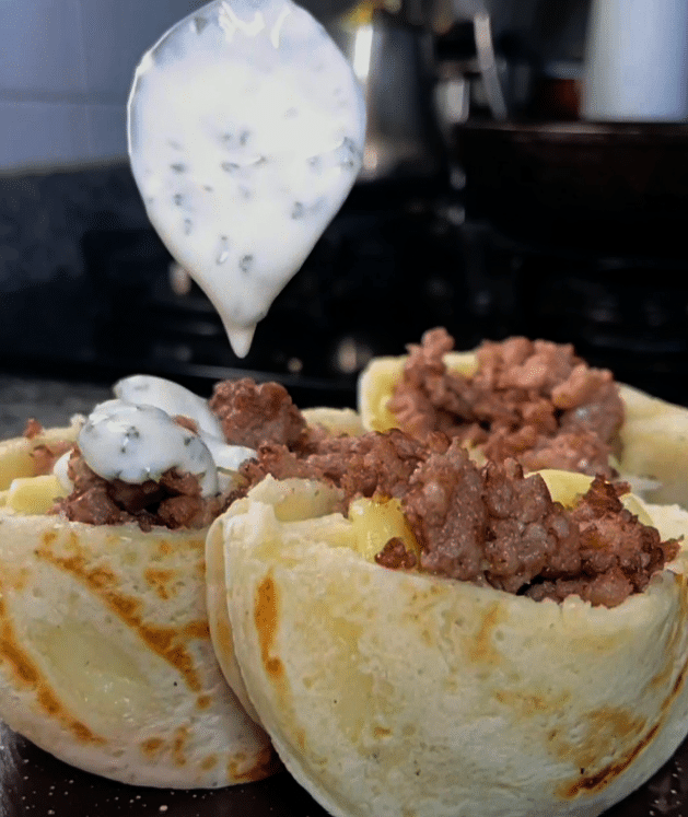 Sarymañola (carimañola) perfecta para compartir